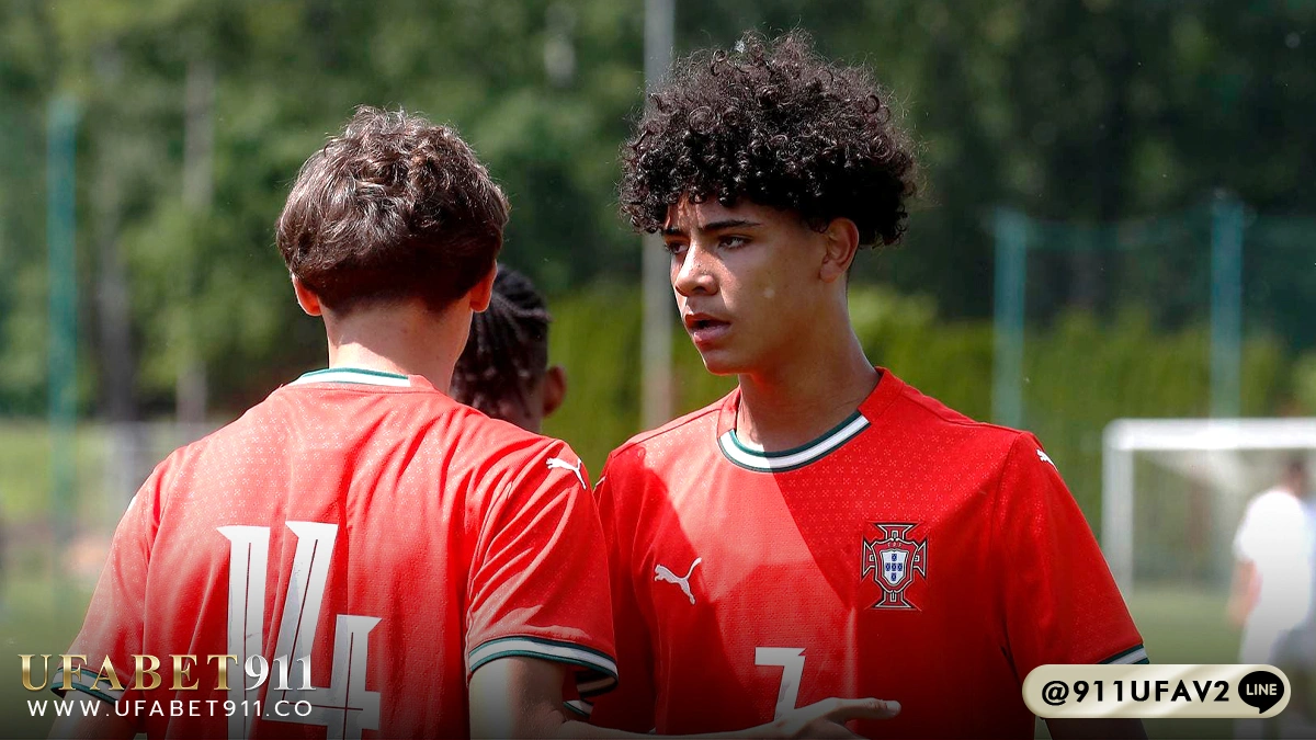 โรนัลโด้ จูเนียร์ ประเดิมทีมชาติโปรตุเกส U-15 แมวมองยุโรปจับตา